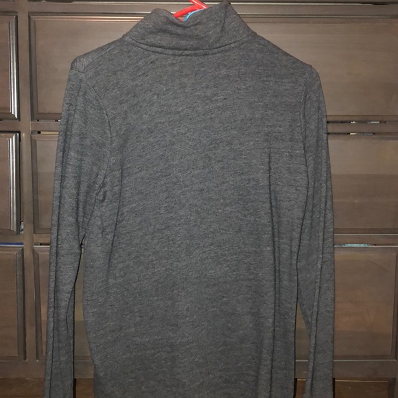 gray 3/4 zip - Picture 2 of 4